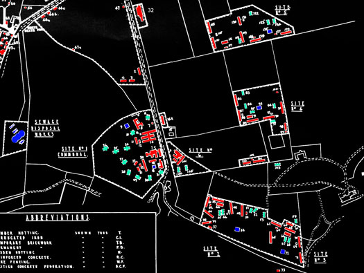 RAF Warmwell communal sites too the south.