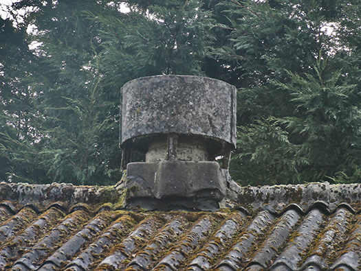 Another type of asbestos air vent.