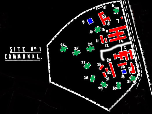 RAF Warmwell communal sites too the south.