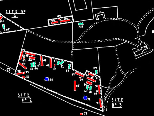 RAF Warmwell communal sites too the south.