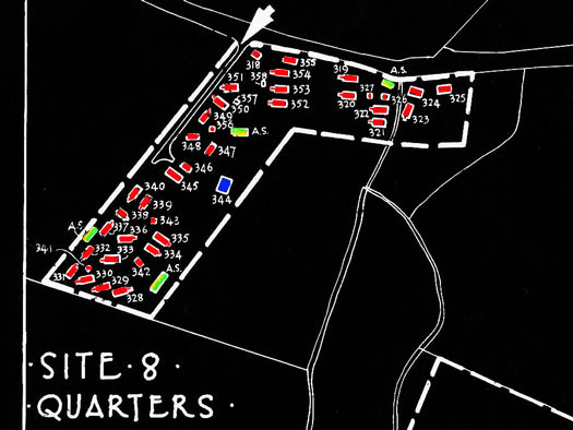 RAF Davidstow Moor, Site No.8 Quarters.