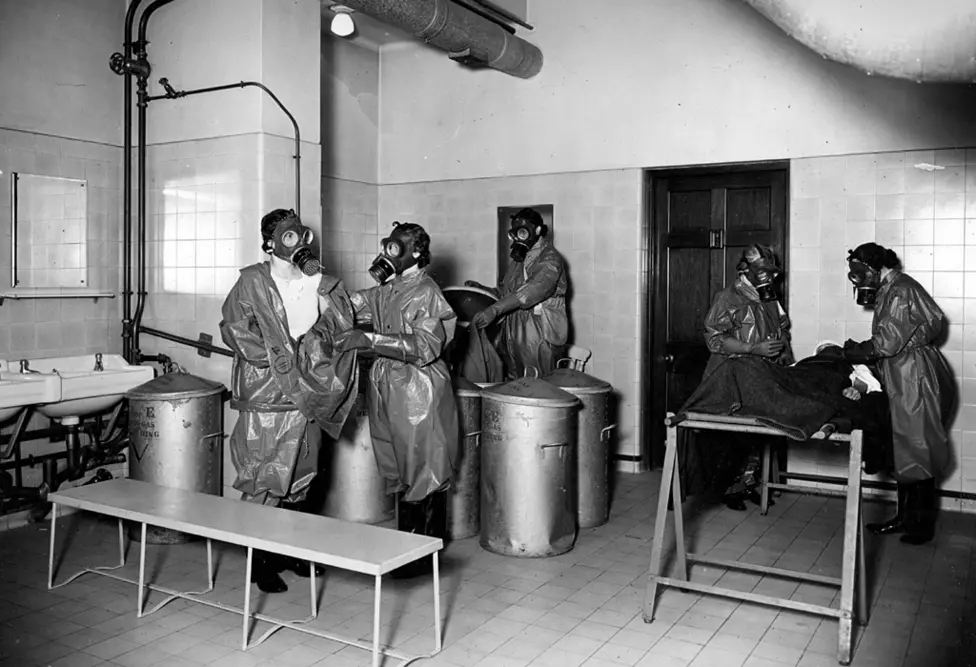 RAF Long Newnton, Wiltshire, Decontamination Building