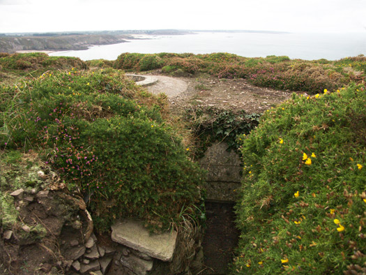 Section La318 Cap Frehel Pointe du Jas.