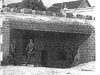 An original photo showing the crenellations.