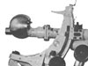 This is the ball joint fitted to the gun.