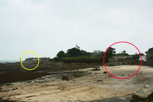 Mo94 Roscoff pointe de Bloscan.