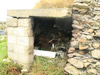Ammunition niche near the fort entrance.