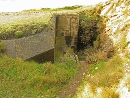 Trench to R515 Casemate Rear Entrance