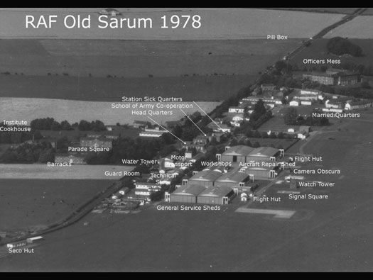 RAF Old Sarum, Airfield Site