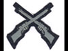 Rifle proficiency badge.