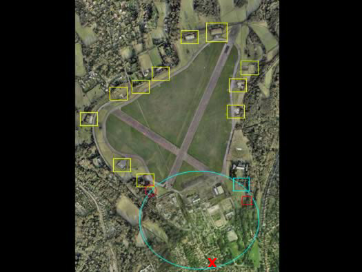 RAF Kenley, Surrey — Map
