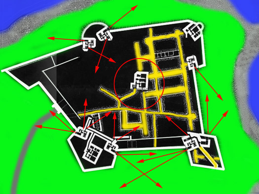 Plan of the Fort's Interior