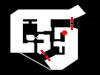 R105b machine gun bunker in mirror form with the left hand bunker. Crew room, gun room, ammunition store, close combat converted to a defence steel plate..
