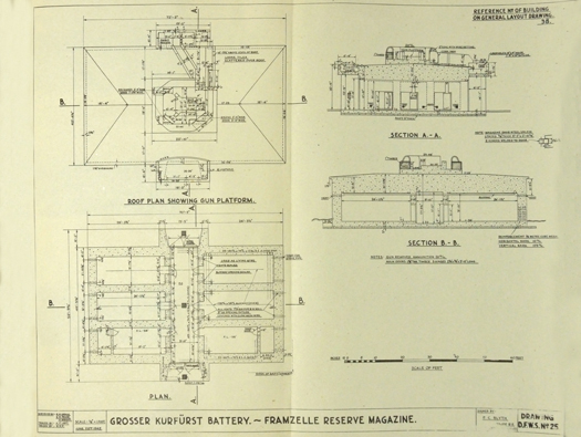 StP166 M.K.B. Tod
  Outer defence, Ammunition storage 
& other bunkers