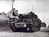 Churchill Petard tanks.