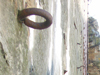 Camouflage hooks on the front wall.