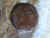 75mm Sherman round still embedded