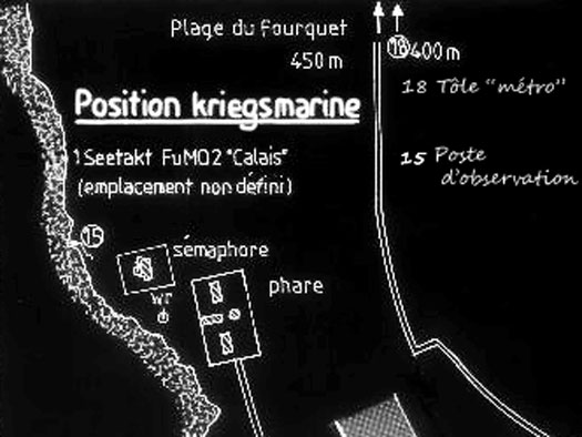 Cap d'Antifer Phare, Station Kriegsmarine,