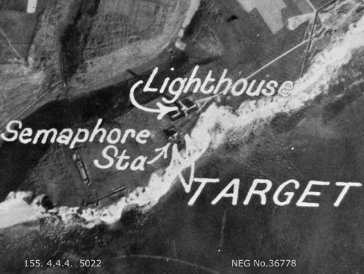 Cap d'Antifer Phare, Station Kriegsmarine,