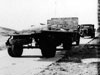 Ammunition on a trailer.