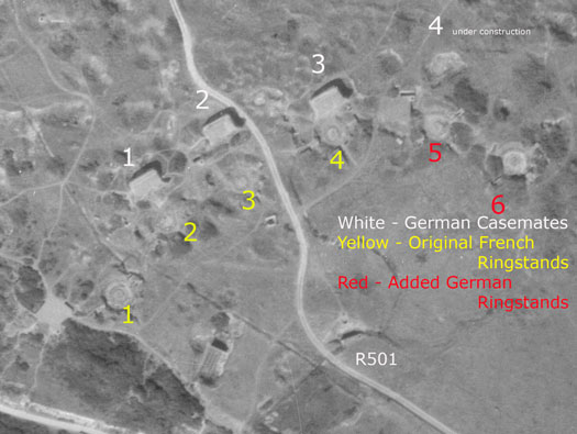 Vill013 Benerville, H.K.B.  Canisy 
  Batterie 2./H.K.A.A. 1255
