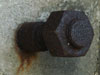 One the nut was still on the thread, these plates may never have been placed here as many steel plates had not arrived in France or was in the stores but not arrived at the emplacements.
