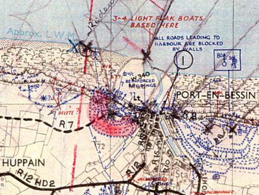 Wn57 Port-en-Bessin ouest