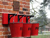 Fire buckets at the ready.