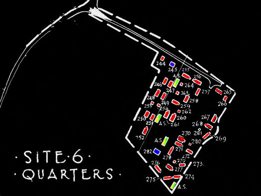 RAF Davidstow Moor, Site No.6 Quarters.