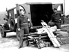 Ambulance crews equipment on display.