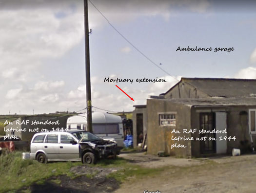 RAF Davidstow Moor, Site No.15 Sick Quarters.