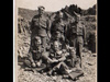 Relaxing British soldiers.