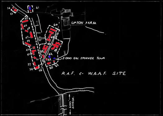 RAF Ringstead, Dorset  Radar, Communal Camp