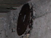 Chimney outlet.