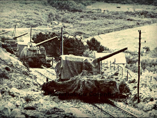 Wn203 Pointe du Brick, Marine-Küsten-Batterie (E) Gneisenau