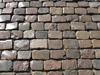 Cobblestones.