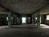 Inside a large Luftwaffe barracks on the hill at Osteck.