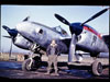 US photo reconnaissance P38 Lightening, renowned for very low level photography.
