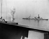 USS Texas under fire from  'Hamburg'.