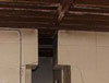 Turm 2 monorail with a slot for it to pass through the door.