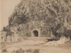 A US Navy Officers photo showing what may have been the two original entrances.