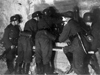 Gun crew at work.