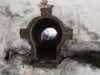 Detail in the wall, I have no idea what it was. Air vent?