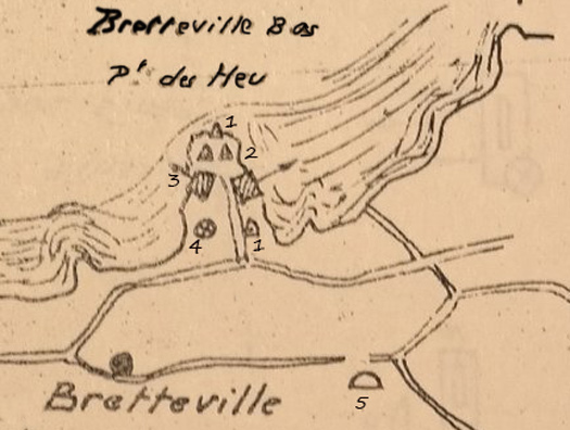 Wn205 Fort du ou de Bretteville bas