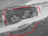 Plan of the fort and the sort of gate entrance it may have had.