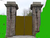 How the gate may have looked.