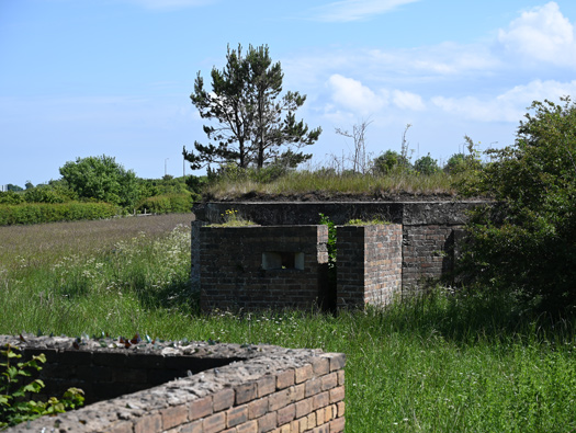 RAF Macmerry
Airfield, Fighter Pens, Sleeping Shelter, M&E plinths, Pillbox