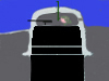 A periscope came up through the centre of the cupola and the officer in charge of the bunker could control the battle from there.