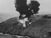 One of the first uses of Jellied Petrol or Napalm.