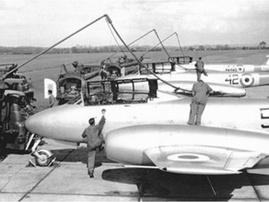 RAF Weston Zoyland, Somerset  Aviation Petrol Installation.